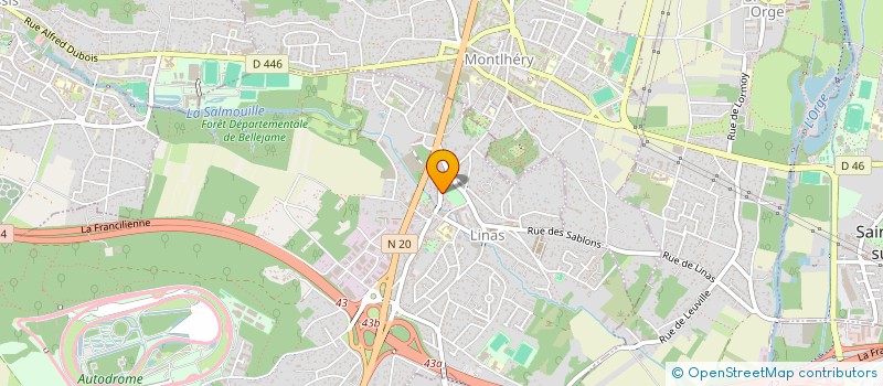 localisation de l'entreprise MONSIEUR HUGO REMOUE  LINAS