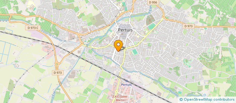 localisation de l'entreprise MONSIEUR HUGO REYNET  PERTUIS