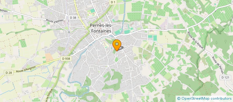 localisation de l'entreprise MONSIEUR HUGO RIADO à PERNES-LES-FONTAINES
