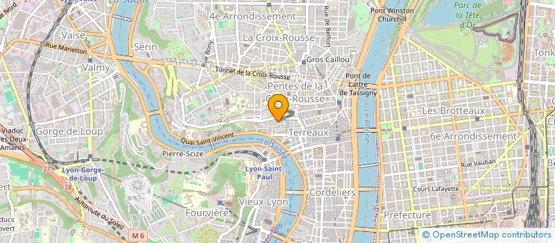 localisation de l'entreprise MONSIEUR HUGO RIBES à LYON