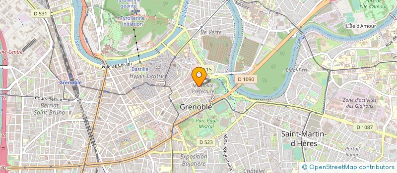 localisation de l'entreprise MONSIEUR HUGO RIGGI à GRENOBLE