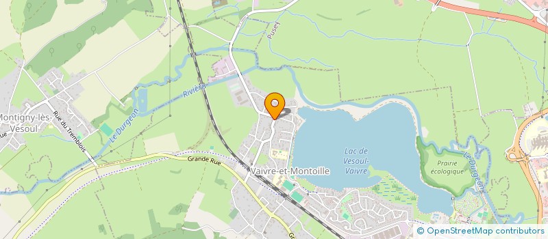 localisation de l'entreprise MONSIEUR HUGO RIGOULOT  VAIVRE-ET-MONTOILLE