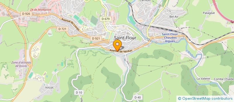 localisation de l'entreprise MONSIEUR HUGO RIOLS à SAINT-FLOUR