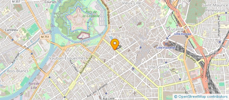 localisation de l'entreprise MONSIEUR HUGO RIUS à LILLE