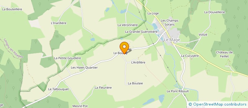 localisation de l'entreprise MONSIEUR HUGO RIVA à LONGNY LES VILLAGES