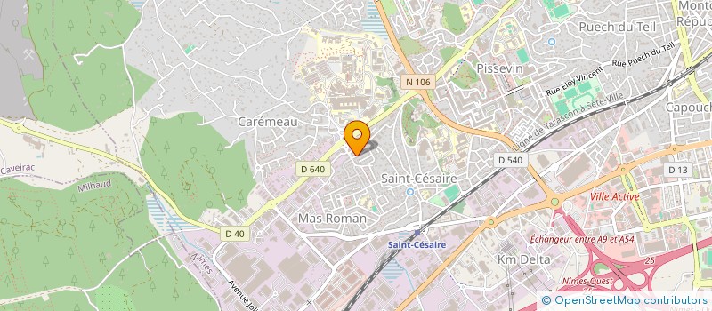 localisation de l'entreprise MONSIEUR HUGO RIVAS  NIMES