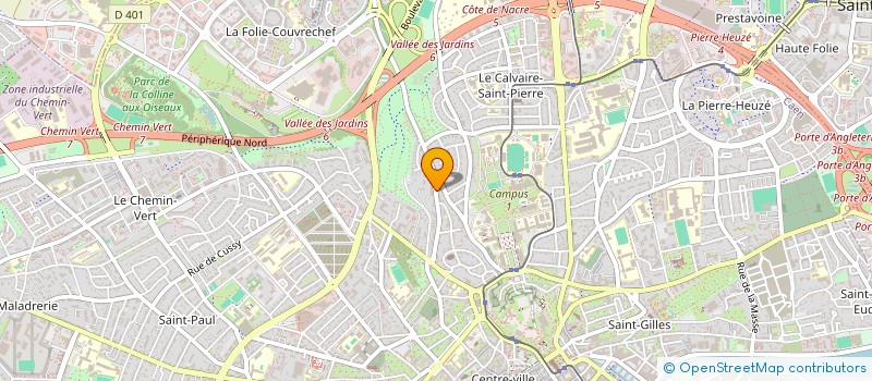 localisation de l'entreprise MONSIEUR HUGO ROBERT à CAEN