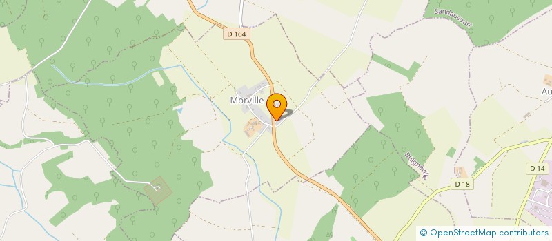 localisation de l'entreprise MONSIEUR HUGO ROBIN  MORVILLE