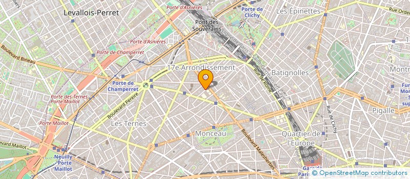 localisation de l'entreprise MONSIEUR HUGO ROCHE à LEVALLOIS-PERRET