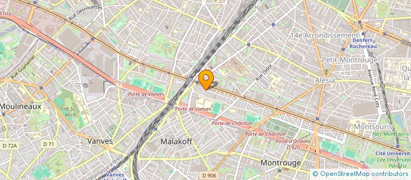 localisation de l'entreprise MONSIEUR HUGO ROCHEFORT  PARIS