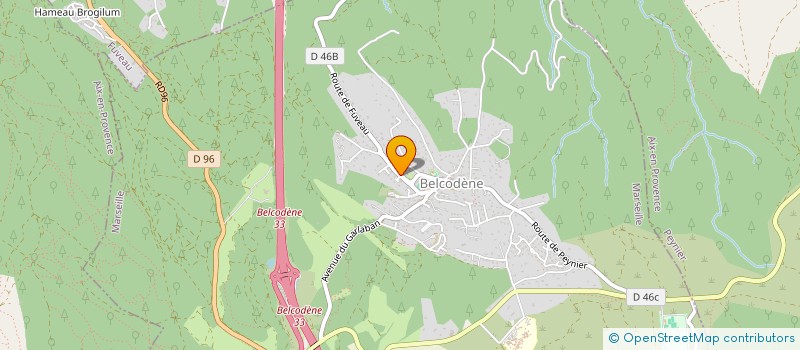 localisation de l'entreprise MONSIEUR HUGO ROLIN  ROUSSET