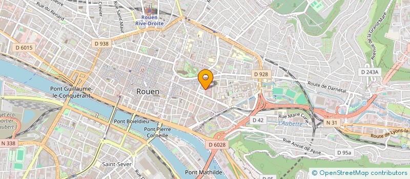 localisation de l'entreprise MONSIEUR HUGO ROMAIN à ROUEN