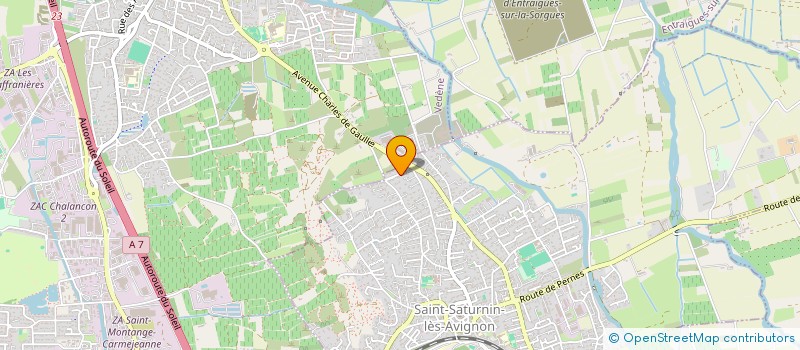 localisation de l'entreprise MONSIEUR HUGO RONDOT  SAINT-SATURNIN-LES-AVIGNON