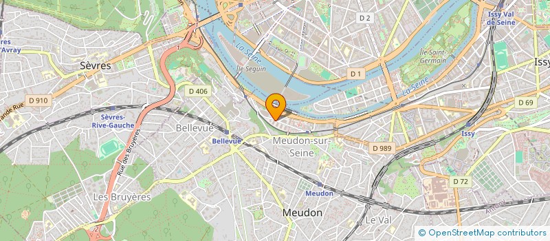 localisation de l'entreprise MONSIEUR HUGO ROS à MEUDON