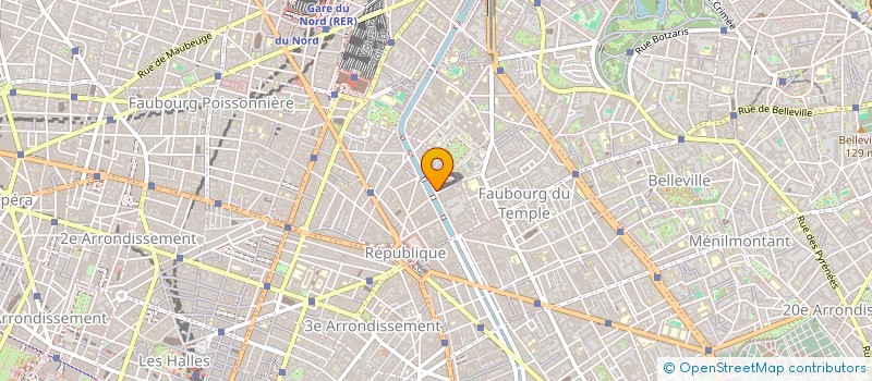 localisation de l'entreprise MONSIEUR HUGO ROSMINI  PARIS