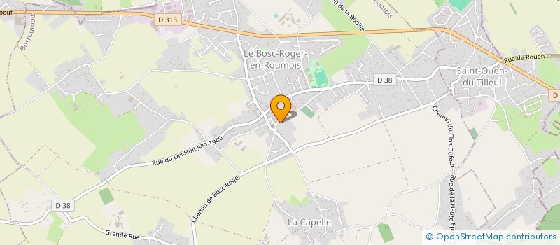 localisation de l'entreprise MONSIEUR HUGO ROUET  BOSROUMOIS