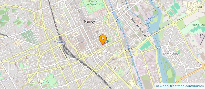 localisation de l'entreprise MONSIEUR HUGO ROULLAND  NANCY