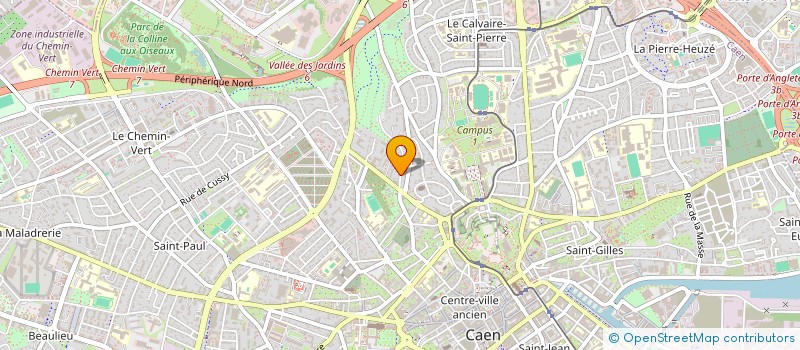 localisation de l'entreprise MONSIEUR HUGO ROUSSEAU à CAEN