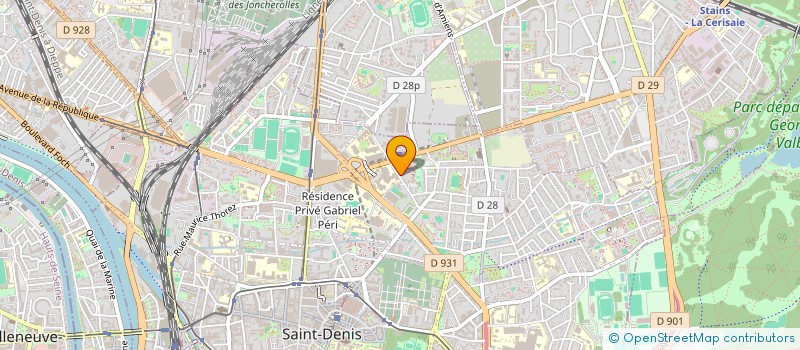 localisation de l'entreprise MONSIEUR HUGO SABATRIE à SAINT-DENIS