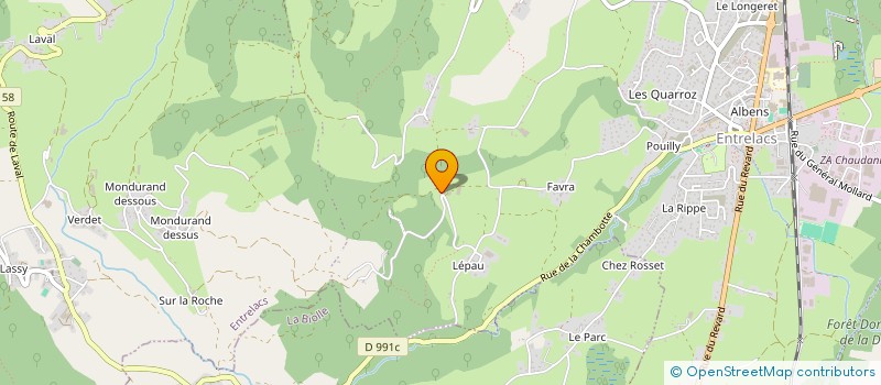 localisation de l'entreprise MONSIEUR HUGO SALVADOR  ENTRELACS