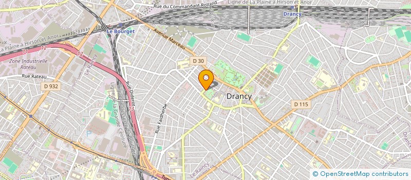 localisation de l'entreprise MONSIEUR HUGO SAMORI  DRANCY