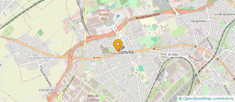 localisation de l'entreprise MONSIEUR HUGO SAUVAGE à LILLE