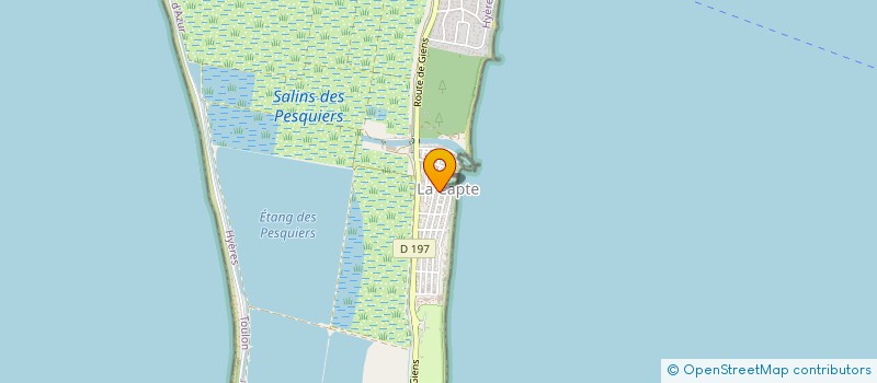 localisation de l'entreprise MONSIEUR HUGO SCARZELLA  HYERES