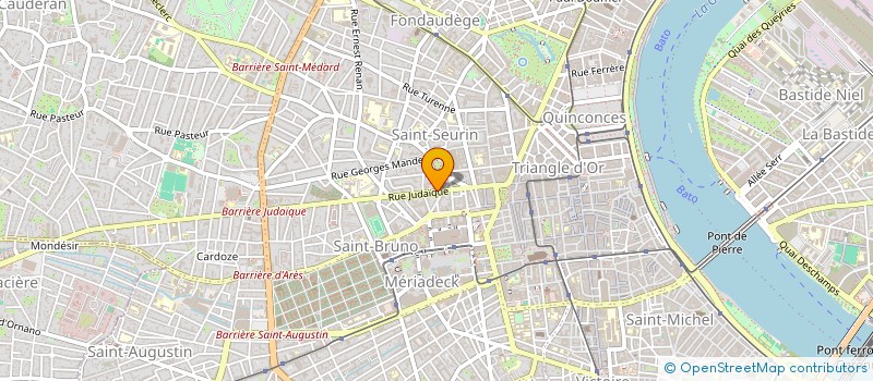 localisation de l'entreprise MONSIEUR HUGO SCHAEFFER  BORDEAUX