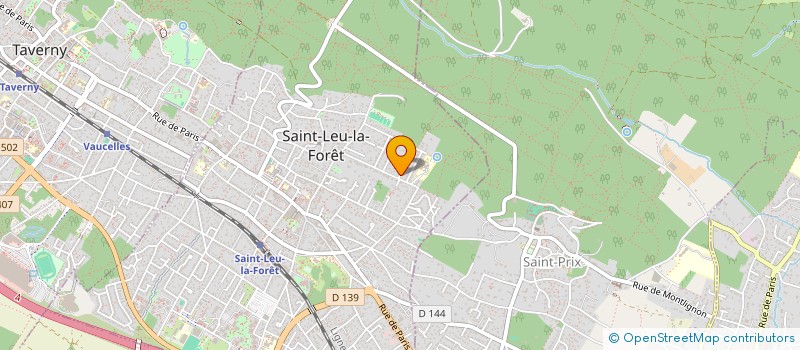 localisation de l'entreprise MONSIEUR HUGO SCHMIT  SAINT-LEU-LA-FORET