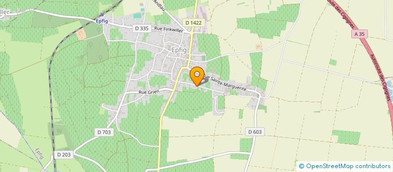 localisation de l'entreprise MONSIEUR HUGO SCHMITT  EPFIG