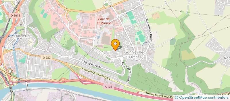 localisation de l'entreprise MONSIEUR HUGO SCHMITT  GONFREVILLE-L'ORCHER