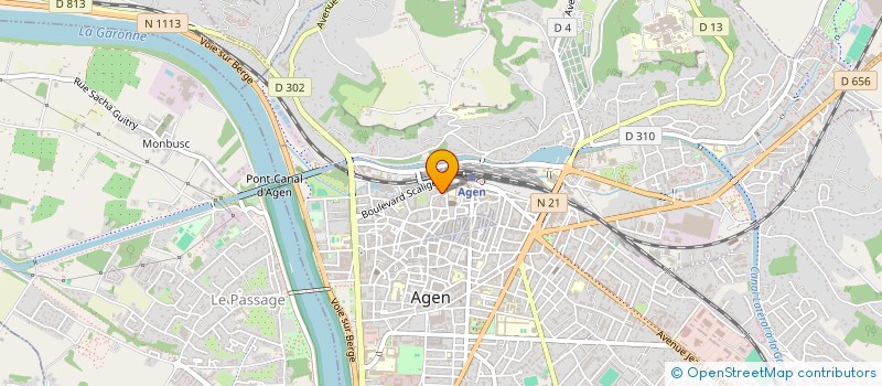 localisation de l'entreprise MONSIEUR HUGO SCHOEN à AGEN