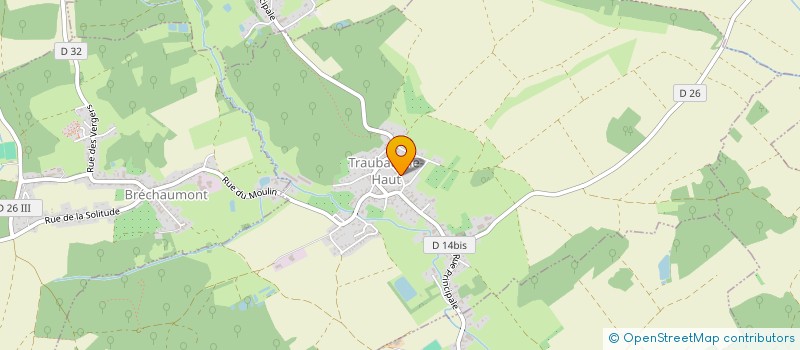 localisation de l'entreprise MONSIEUR HUGO SCHRANZ  BRECHAUMONT