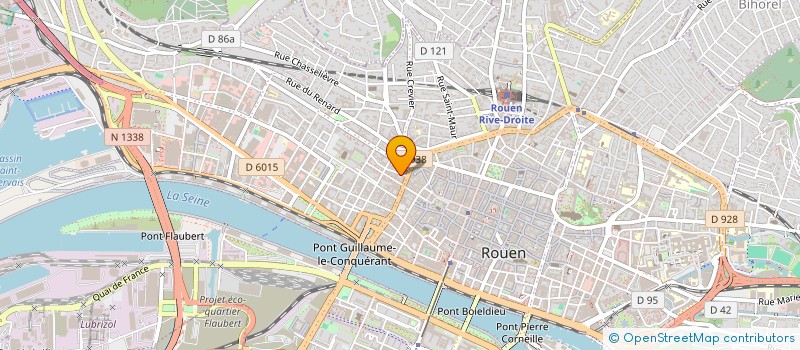 localisation de l'entreprise MONSIEUR HUGO SEGARRA  ROUEN