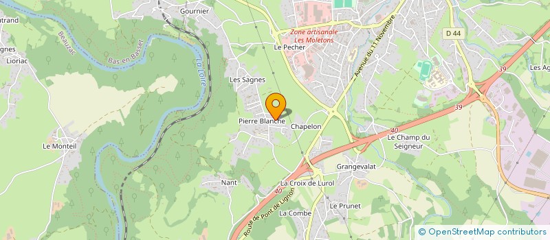 localisation de l'entreprise MONSIEUR HUGO SELMA  MONISTROL-SUR-LOIRE