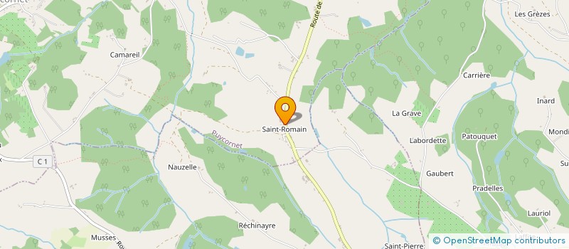 localisation de l'entreprise MONSIEUR HUGO SEMENADISSE  PUYCORNET