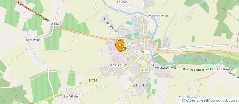 localisation de l'entreprise MONSIEUR HUGO SEYS à ROUILLAC