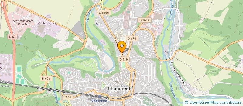 localisation de l'entreprise MONSIEUR HUGO SIMON à CHAUMONT