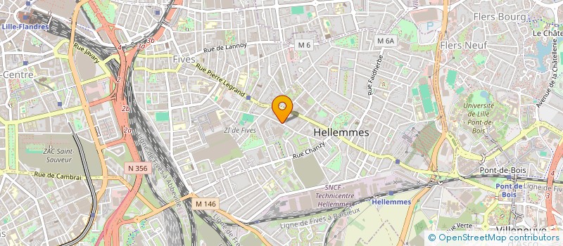 localisation de l'entreprise MONSIEUR HUGO SIMON à LILLE