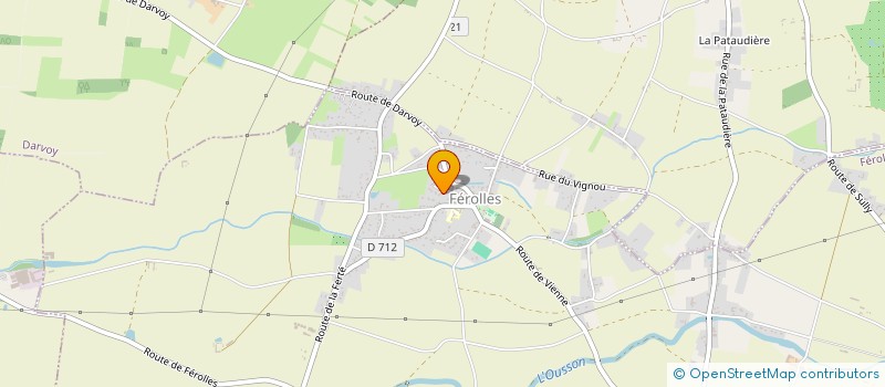 localisation de l'entreprise MONSIEUR HUGO SITBON  FEROLLES