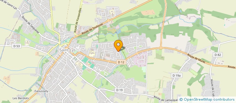 localisation de l'entreprise MONSIEUR HUGO SOLDADO CARRILHO  ST LYS