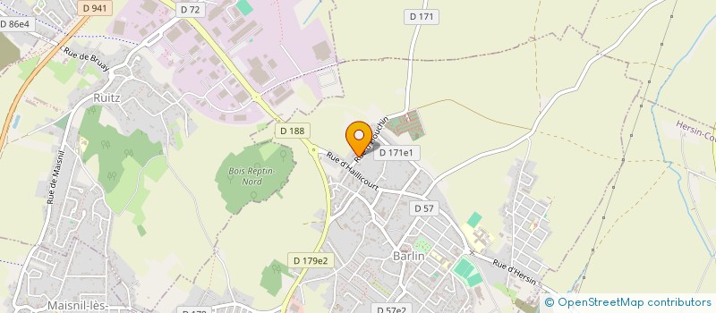 localisation de l'entreprise MONSIEUR HUGO SOLTYS à BARLIN