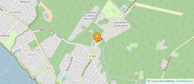 localisation de l'entreprise MONSIEUR HUGO SOULADIE  LANTON