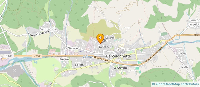 localisation de l'entreprise MONSIEUR HUGO SOULIER à BARCELONNETTE