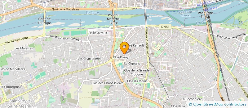 localisation de l'entreprise MONSIEUR HUGO-SOVANN ENG à ORLEANS
