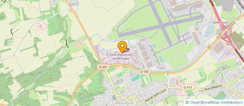 localisation de l'entreprise MONSIEUR HUGO SPECKER  WENTZWILLER