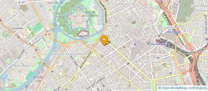 localisation de l'entreprise MONSIEUR HUGO STAHL  LILLE