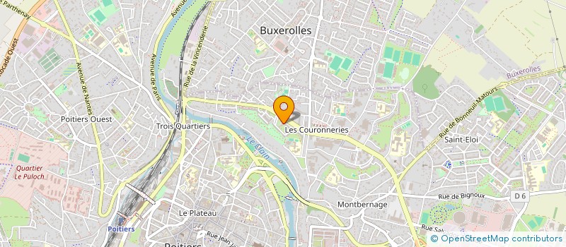 localisation de l'entreprise MONSIEUR HUGO TABBI  POITIERS