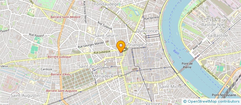 localisation de l'entreprise MONSIEUR HUGO TALON  BORDEAUX