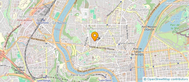 localisation de l'entreprise MONSIEUR HUGO TATIN à LYON